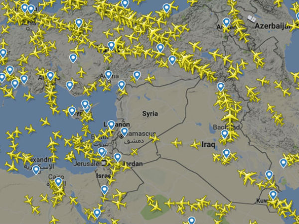 Bức ảnh cho thấy nỗi khiếp sợ tên lửa Mỹ trên bầu trời Syria