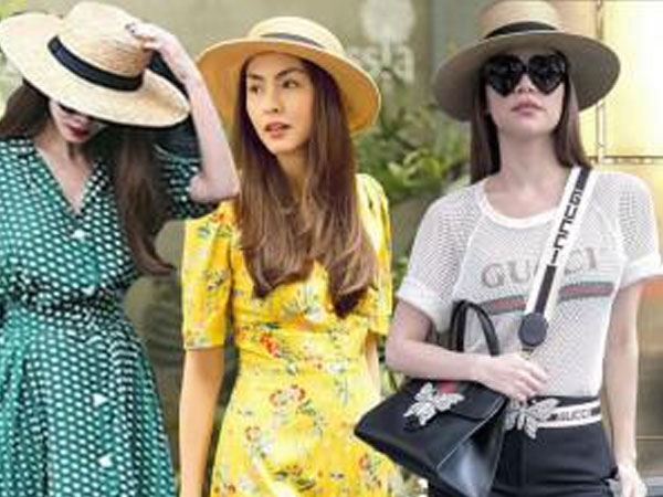 Độ hot của mũ cói đang tăng lên từng ngày nhờ Hà Hồ, Hà Tăng