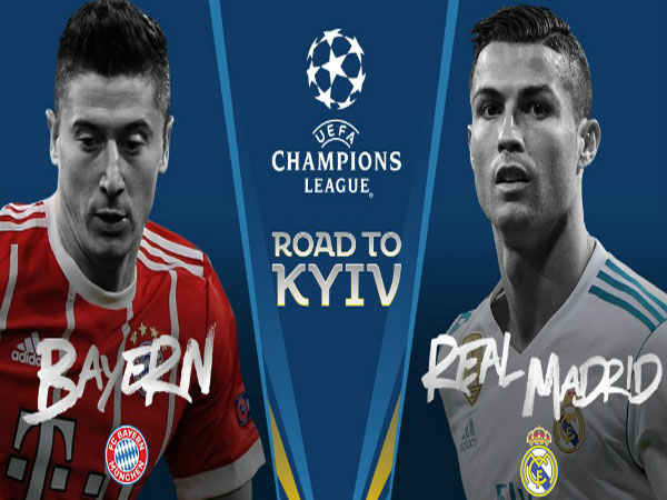 Bayern đại chiến Real ở bán kết Champions League 2018