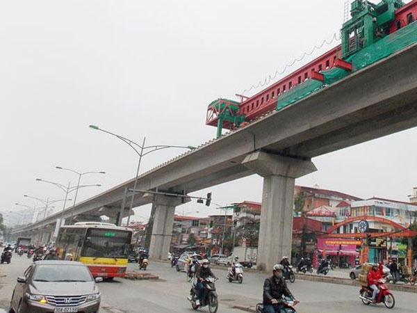 Điều chỉnh hàng loạt tuyến buýt kết nối đường sắt Cát Linh - Hà Đông