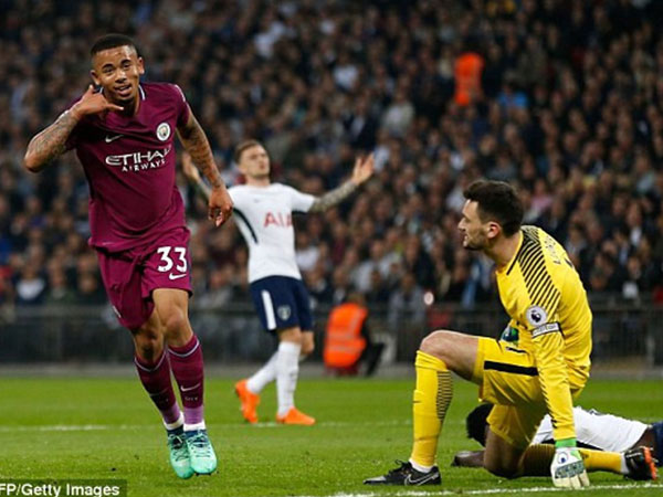 Hạ Tottenham, Man City tiến sát chức vô địch Premier League