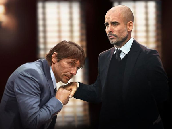 Conte cúi đầu, bàn giao vị thế 'Bố già' cho Guardiola
