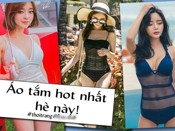 3 kiểu áo tắm phủ sóng hết các bãi biển mùa hè này!