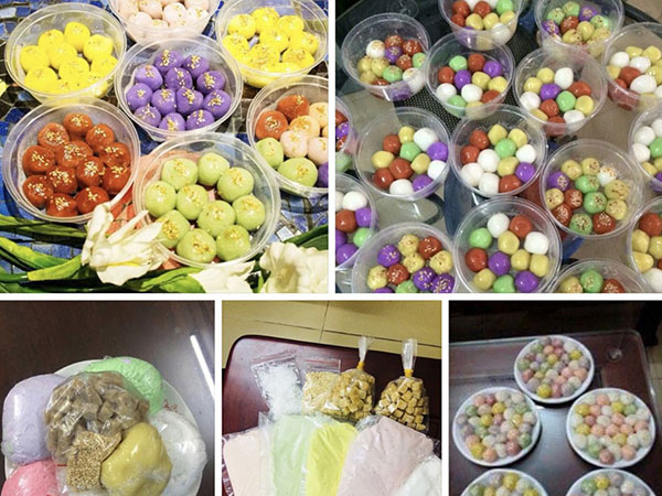 Cơn sốt bánh trôi ngũ sắc: Chị em mua 2 tạ bột, đua nhau trổ tài tự chế