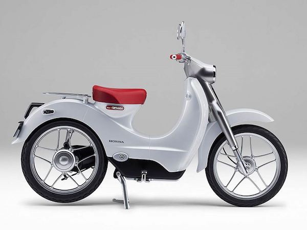 Honda EV-Cub sẽ đi kèm với công nghệ pin tháo rời
