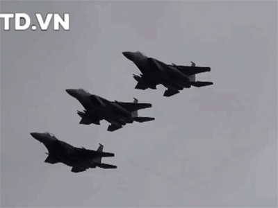 Mỹ điều 'Đại bàng bất bại' sẵn sàng ứng cứu nếu bị máy bay Nga, Syria truy kích sau không kích