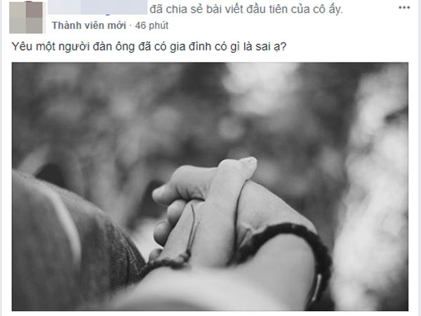 'Yêu một người đàn ông đã có gia đình có gì sai?'  Câu hỏi khiến các mẹ bỉm sữa nóng mặt nhất trong ngày
