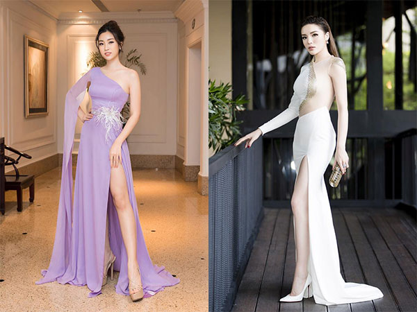 Nắng nóng cực độ, mỹ nhân Việt đua nhau diện váy xẻ bạo mát mẻ
