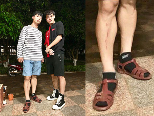 Lầy lội như Công Phượng: Không có tiền mua sandal 11 triệu của Gucci thì cứ lấy luôn dép rọ quê hương mà đi