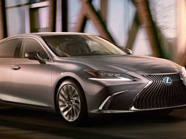 Lexus ES 2019 thiết kế mới lộ diện, đối đầu xe sang Đức