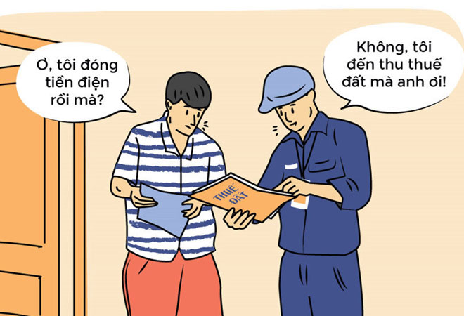 Hí họa: Xin trả lại Nhà nước 2 m2 đất để nhà có giá 699 triệu