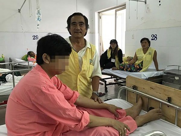Nạn nhân vụ cháy chung cư Carina hồi phục kỳ diệu