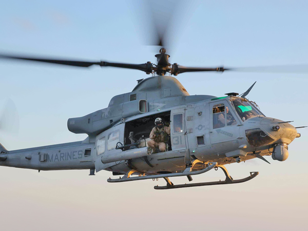 Trực thăng quân sự UH-1Y Venom Mỹ ở Okinawa lại phải hạ cánh khẩn cấp