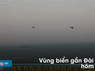 Trung Quốc phô diễn sức mạnh không quân ngoài khơi Đài Loan
