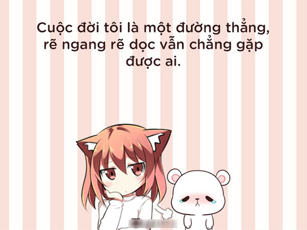 Khi hội ế viết ngôn tình: 'Cuộc đời tôi vốn là đường thẳng, rẽ ngang rẽ dọc vẫn chẳng gặp được ai'