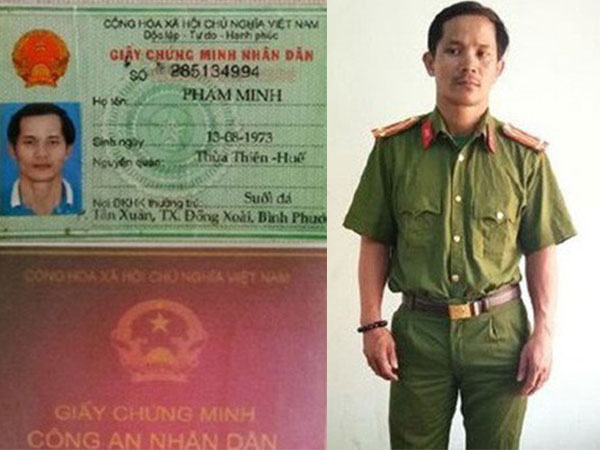 Mang 2 tiền án vẫn giả danh trung tá công an