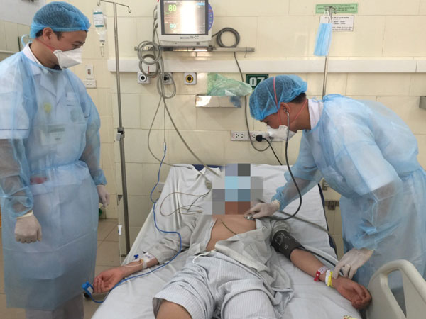 Thêm một ca não mô cầu nguy hiểm, bệnh nhân xuất hiện chấm xuất huyết toàn thân
