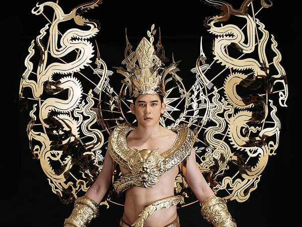 Đại diện Việt Nam mang trang phục dát vàng nặng 40kg đến cuộc thi Mister International