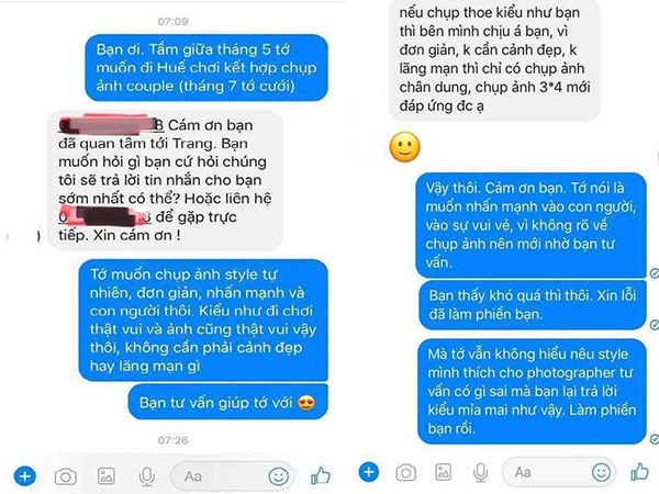 Xin tư vấn chụp ảnh cưới kiểu tự nhiên, cô gái bị nhiếp ảnh khuyên nên chụp ảnh 3x4