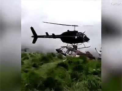 Colombia: Cánh trực thăng cứu hộ chém khiến người giải cứu chết thảm