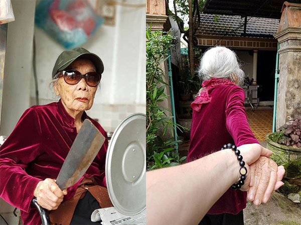 Người bà 'ngầu nhất vịnh Bắc Bộ' chụp ảnh cùng cháu trai với thần thái ít ai có được!