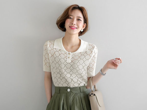 Chán áo phông cổ tròn, hãy thử 'đổi gió' sang kiểu áo cổ bẻ này xem sao