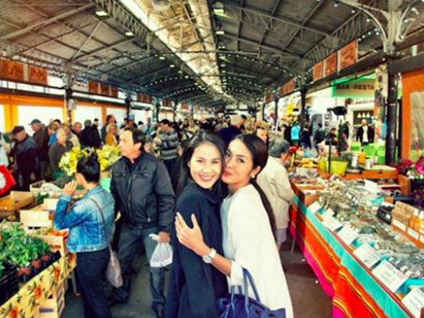 Hà Tăng gửi lời chúc mừng sinh nhật 'đại bàng' Thân Thúy Hà trong hội bạn thân thiết đã 10 năm