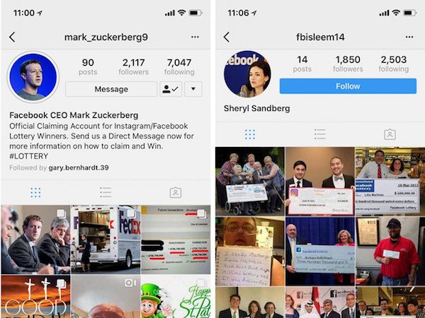 Nhiều người bị Mark Zuckerberg 'dỏm' lừa tiền trên Facebook