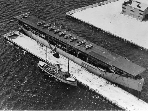 USS Langley: Từ tàu chở than thành tàu sân bay
