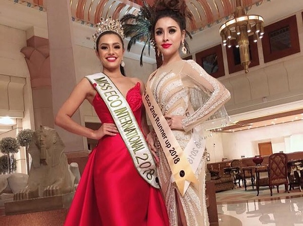 Thư Dung đăng quang Á hậu Miss Eco International 2018