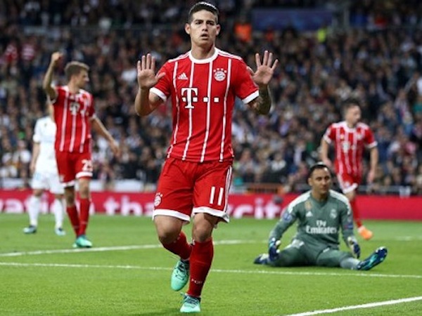 James Rodriguez bị gọi là 'kẻ phản bội', tiếp tay cho Real loại Bayern