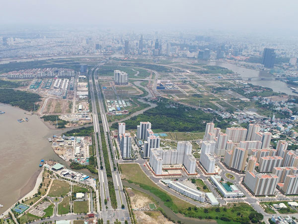 Toàn cảnh đô thị mới Thủ Thiêm bên sông Sài Gòn sau 22 năm quy hoạch