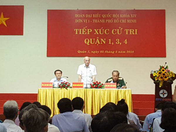 Chủ tịch nước xin phép vắng mặt ở buổi tiếp xúc cử tri TP.HCM