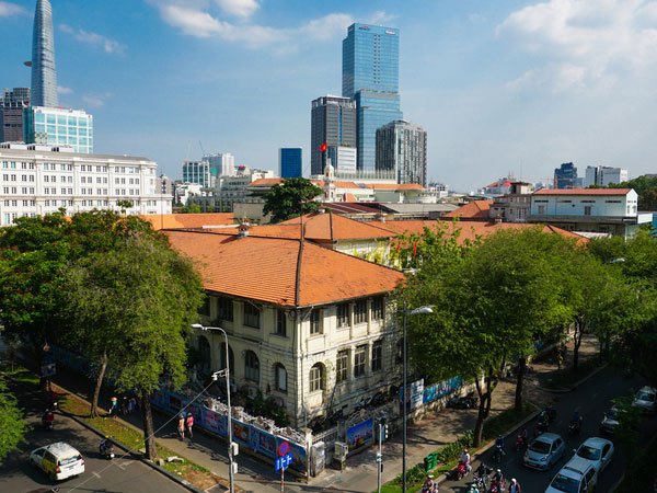Kiến trúc tòa nhà 130 tuổi có nguy cơ bị phá bỏ ở Sài Gòn