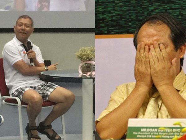 ‘Giáo sư mặc quần đùi’ và bầu Đức xấu hổ không có bằng Đại học
