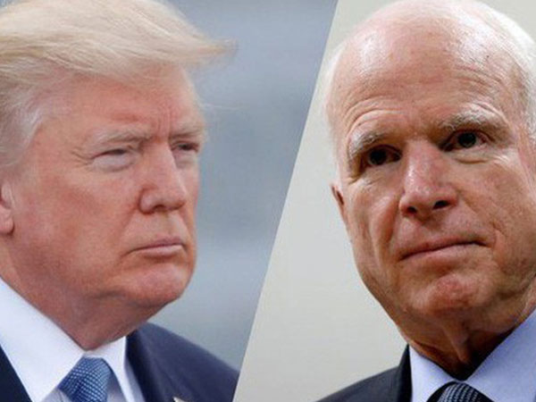 Ông McCain 'không muốn Tổng thống Trump dự tang lễ'