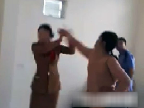 Clip: Chồng bị lôi kéo, vợ tìm tận nơi đánh sấp mặt trưởng nhóm Hội Thánh Đức Chúa Trời Mẹ