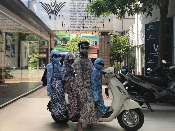 Gia đình ninja ngầu nhất MXH bất chấp tất cả để bảo vệ làn da
