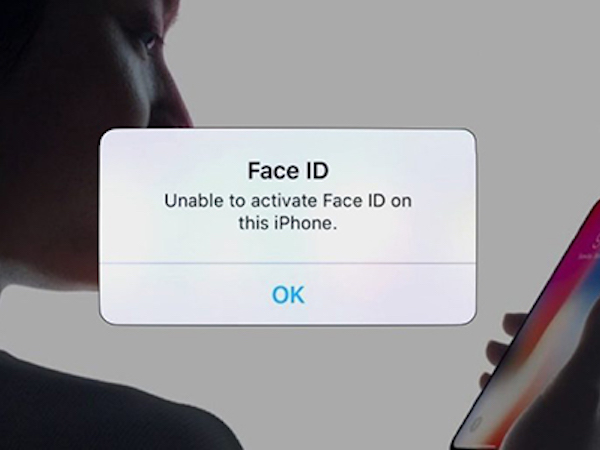 iPhone X bị lỗi Face ID có thể do camera sau