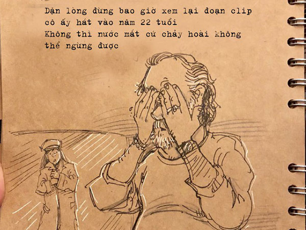 Nhật ký bằng tranh đẫm nước mắt của người đàn ông mất vợ đột ngột, một mình nuôi 2 đứa con gái