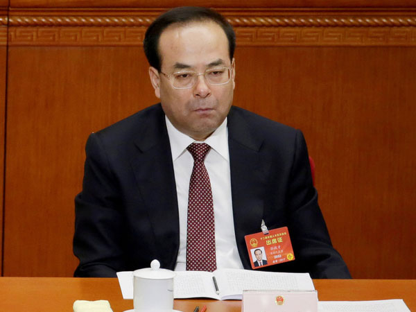 Nguyên ủy viên Bộ chính trị Trung Quốc Tôn Chính Tài bị tuyên án chung thân