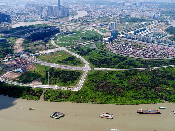 4 con đường 1.000 tỷ/km ở Thủ Thiêm đang làm đến đâu?