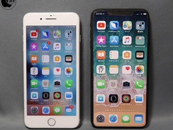 iPhone X Plus lộ diện, kích thước bằng 8 Plus