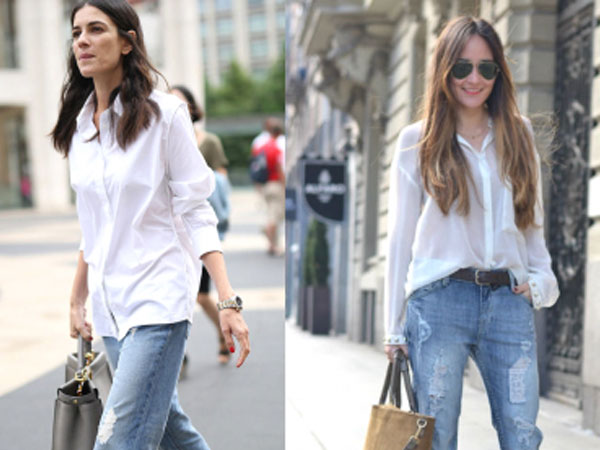Những gợi ý kết hợp đồ với quần jeans rách cho mùa hè thêm năng động