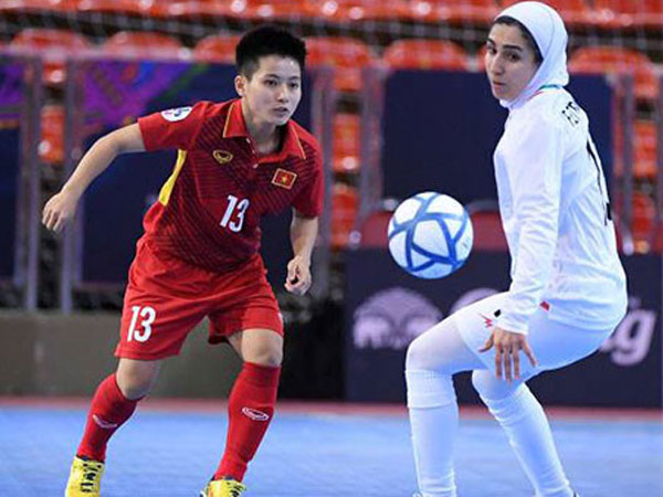 Thua Iran 0-5, ĐT nữ futsal VN lỡ cơ hội vào chung kết châu Á