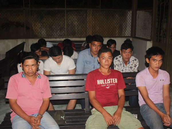 Triệt phá sòng bạc quy mô lớn có trang bị súng trên ngọn đồi hoang vắng