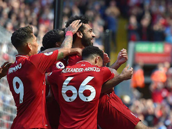 Liverpool lập chiến tích bất bại trên sân nhà ở Anh mùa này
