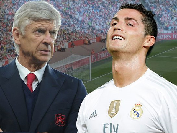 HLV Wenger vẫn đau khi nhắc về Ronaldo