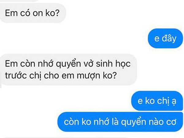 Mùng 1, cô gái nổi điên khi bạn cũ đòi lại vở cách đây 8 năm, không có phải đền tiền