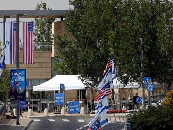 Treo thưởng 100.000 USD để đánh sập Sứ quán Mỹ ở Jerusalem